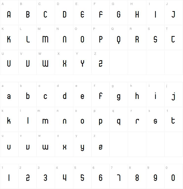 SF Eccentric Opus字体