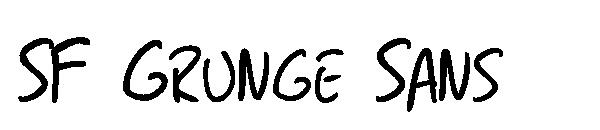 SF Grunge Sans字体