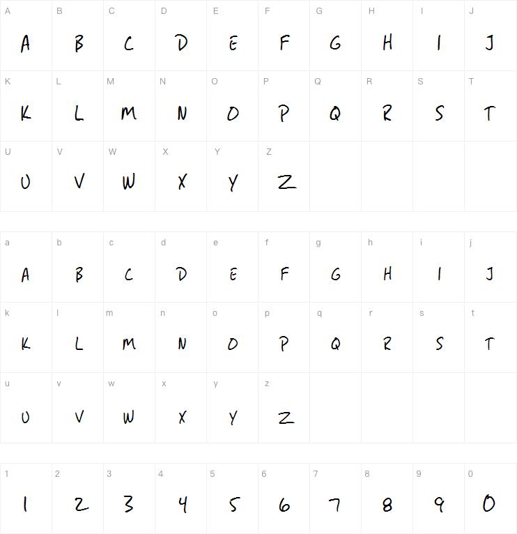 SF Grunge Sans字体