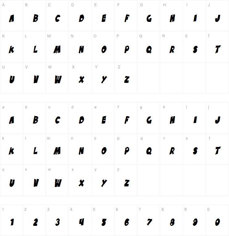 SF Pale Bottom字体
