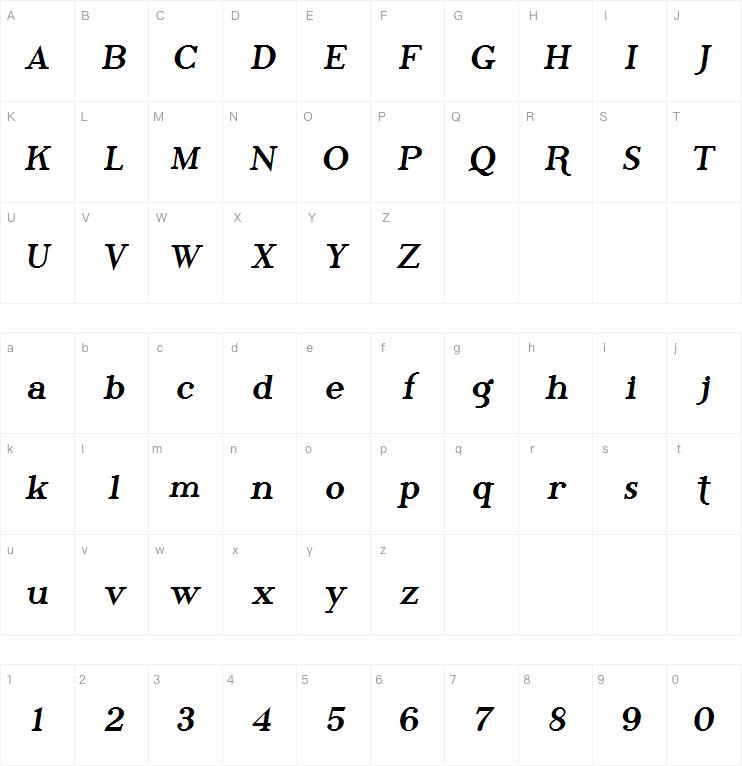 SF Phosphorus字体