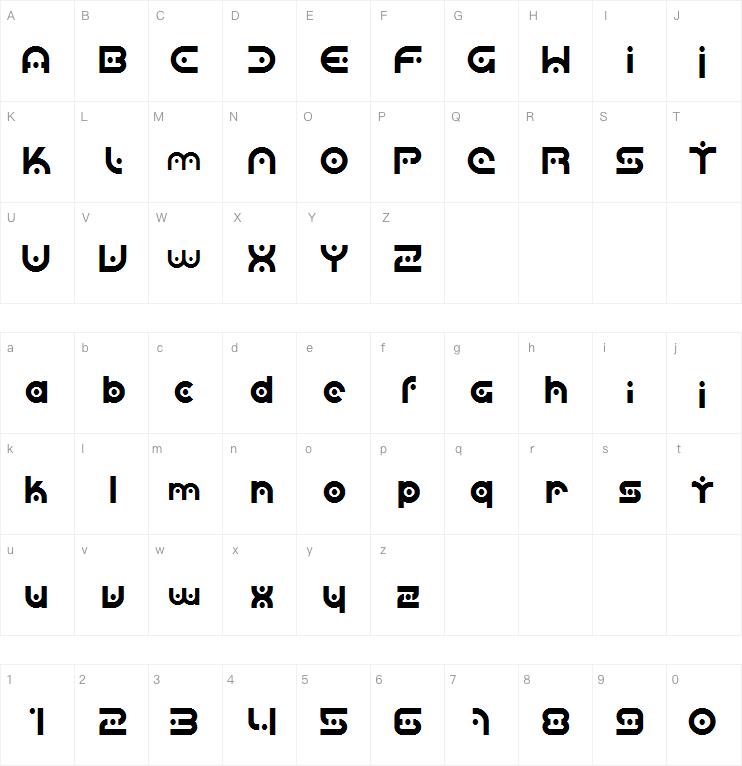 SF Planetary Orbiter字体