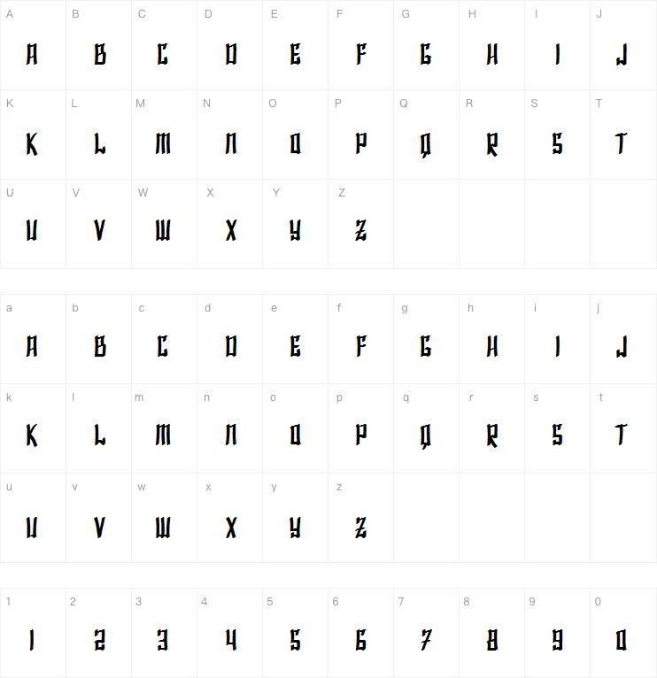 SF Shai字体ai字体
