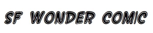 SF Wonder Comic字体