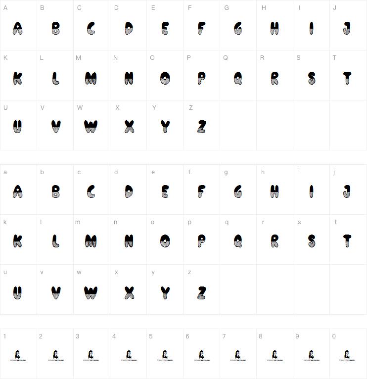 Shades of Black字体