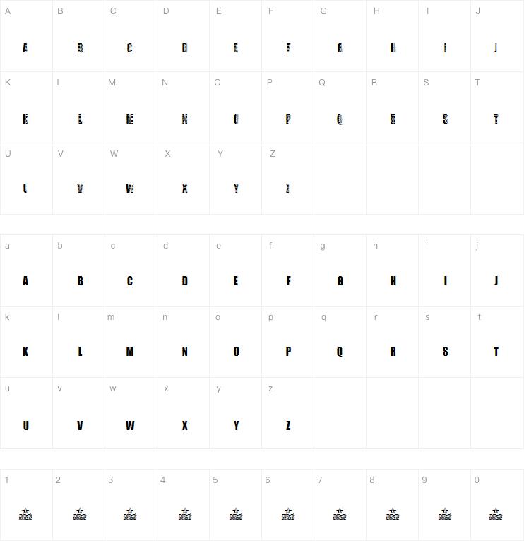 SHADOWEND字体