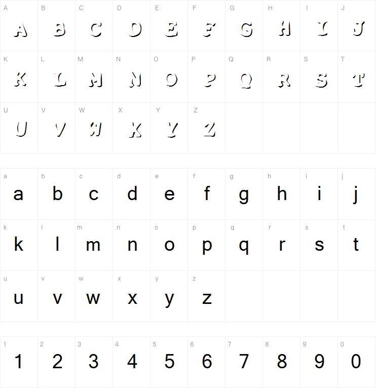 Shadow Puppets字体