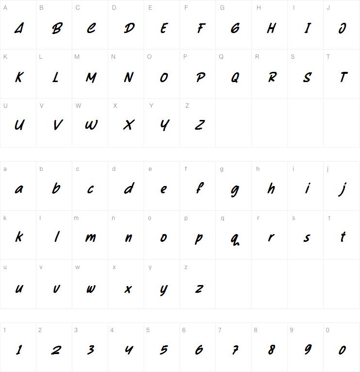 Shaeila Maker字体