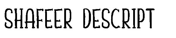 Shafeer Descript