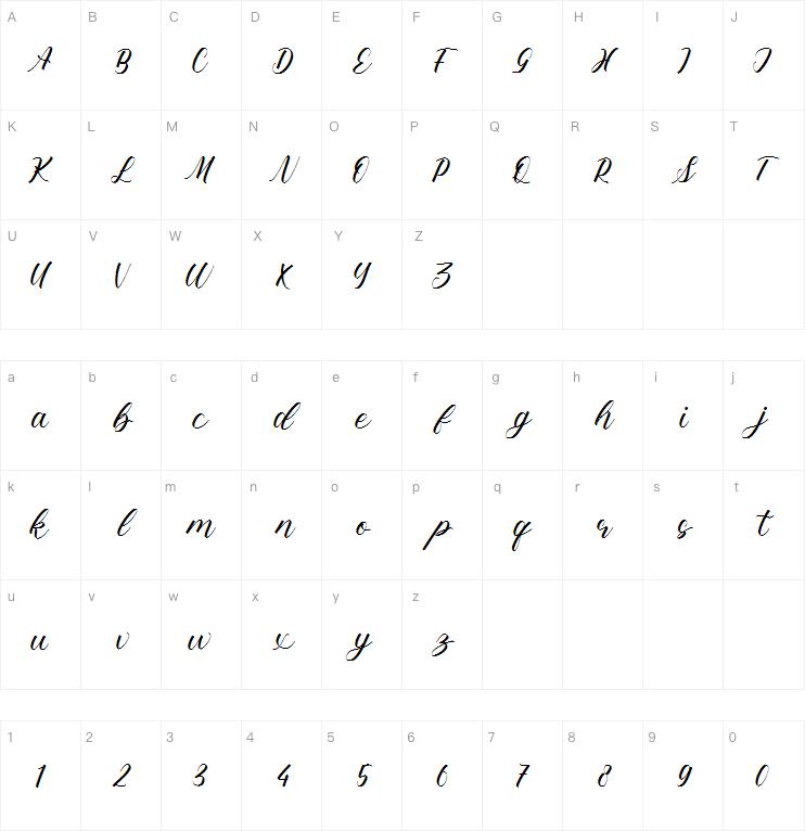 Shamika Taniya字体