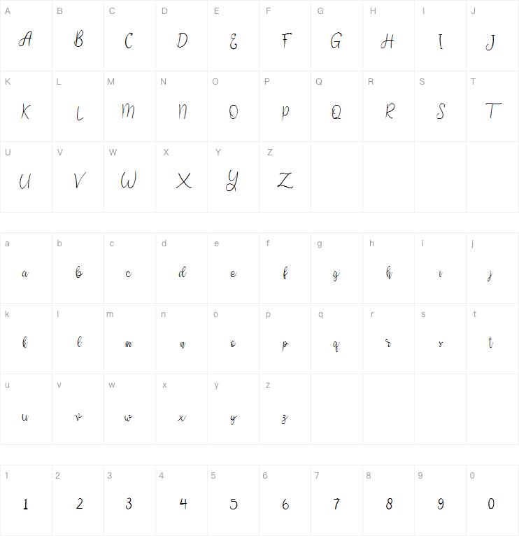 shannie字体