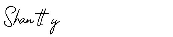 Shantty字体