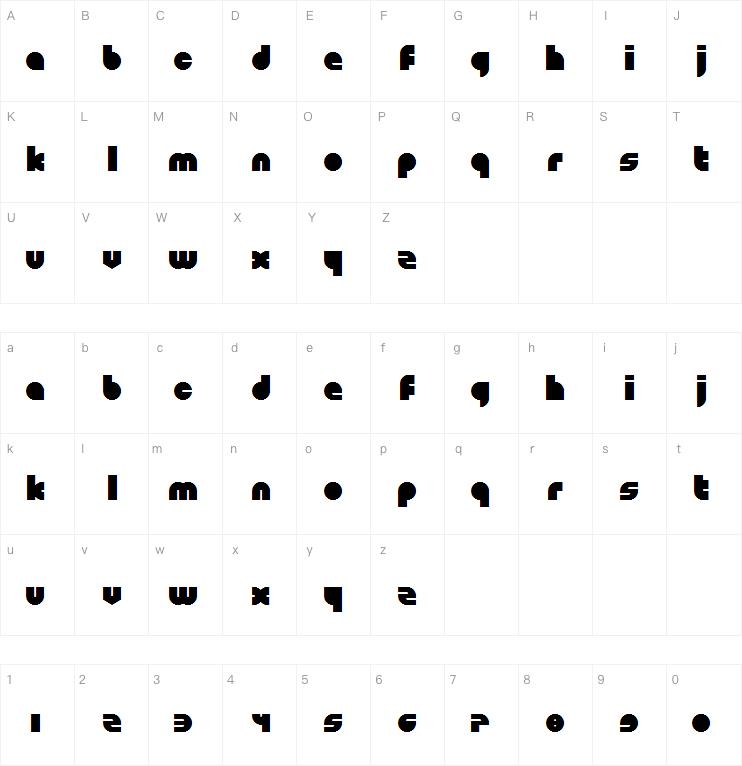 Shapeshifters字体