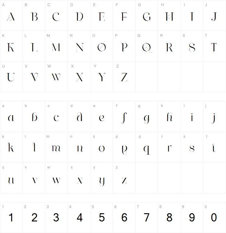 Shaping Heart字体
