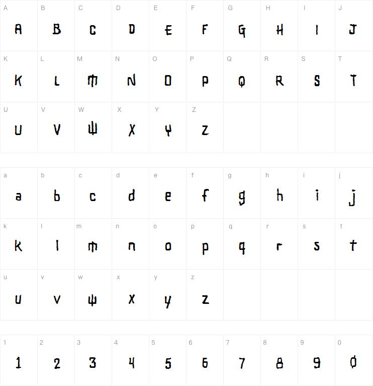 SHARRPE GOTHIK字体