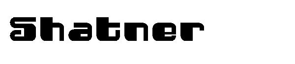 Shatner字体