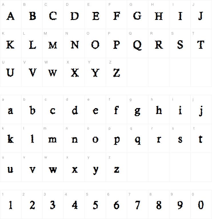 Sheer Terror字体