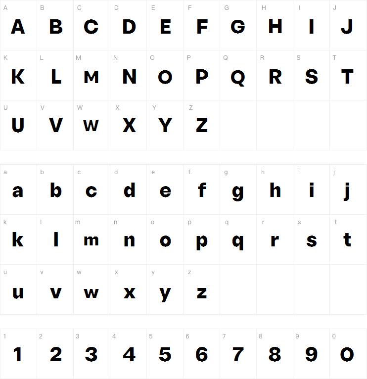 Sherika Extra Bold字体