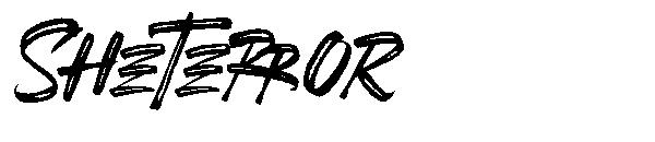 SheTerror字体
