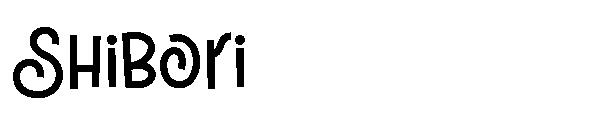 Shibori字体