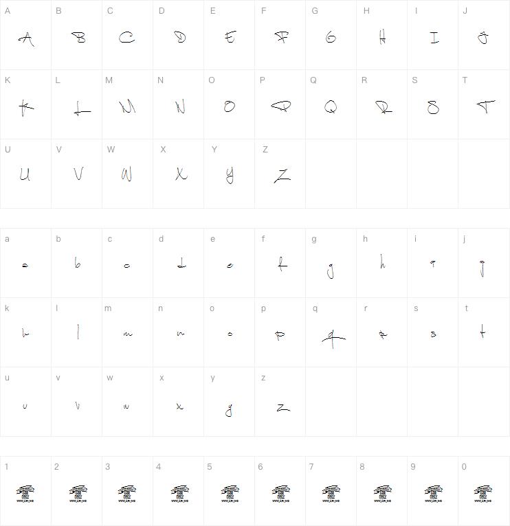 Shimes字体