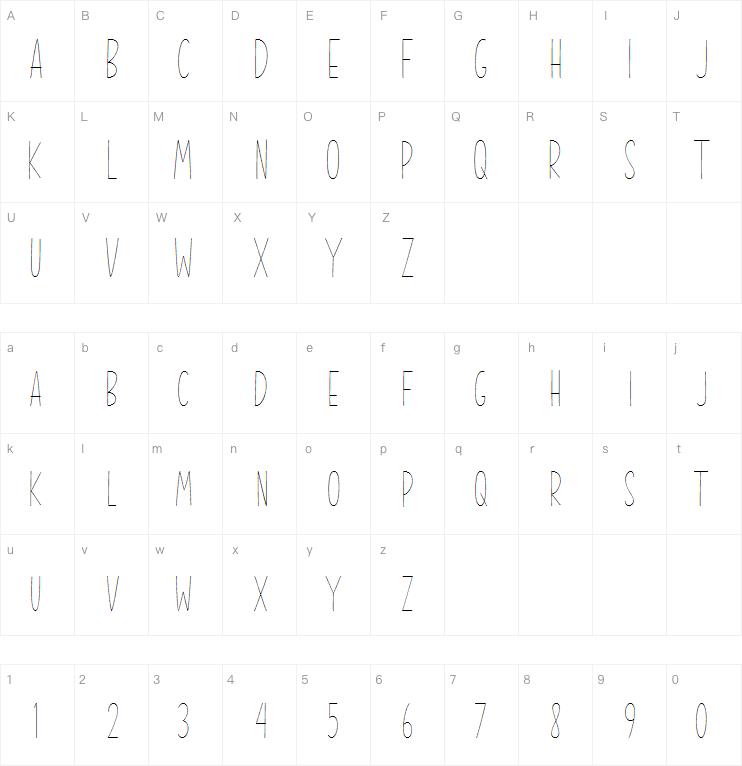 Shine Brighter Sans字体