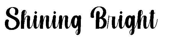 Shining Bright字体