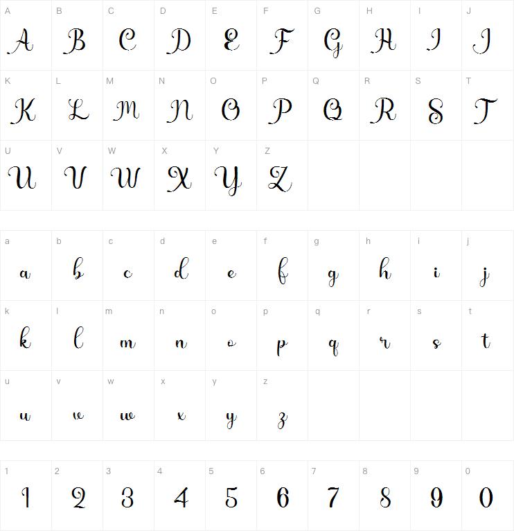 Shiny Aisyah字体