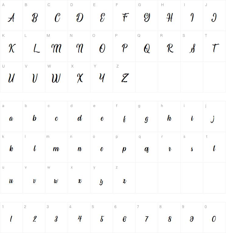 Shuttezerg Script字体