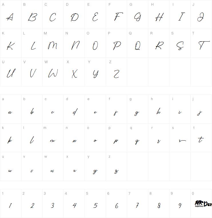 Sidelines字体