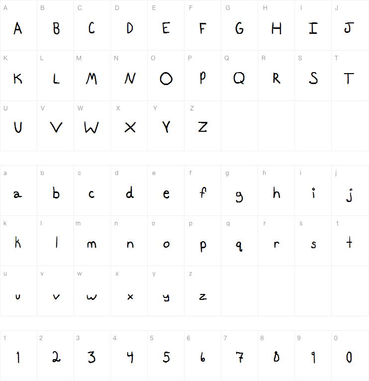 Siera'sFont1字体