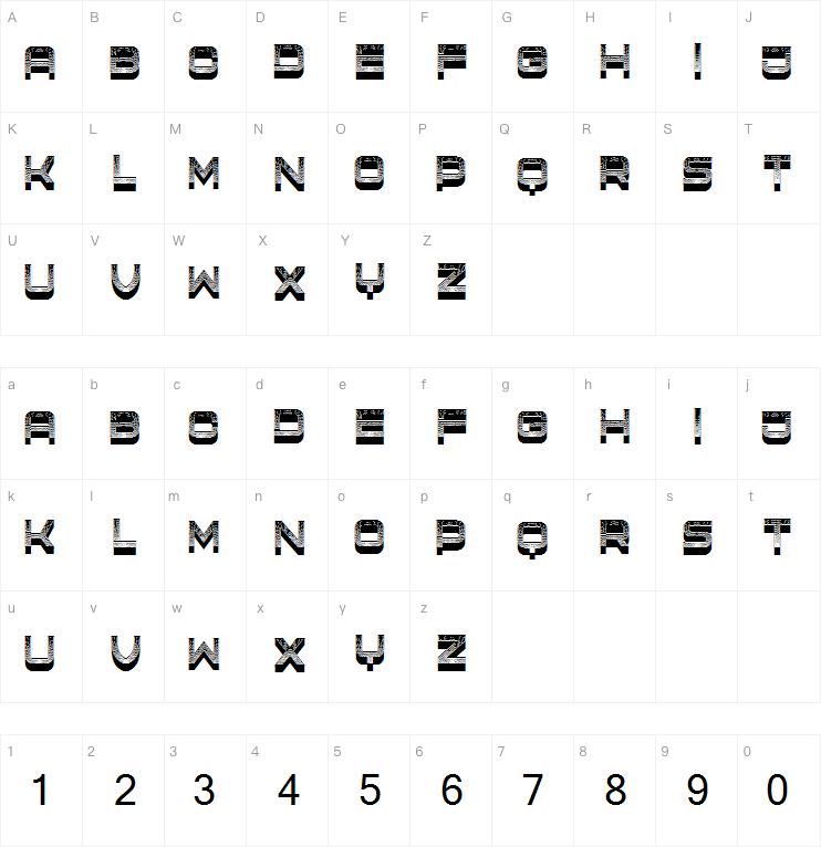 Signage Typography字体