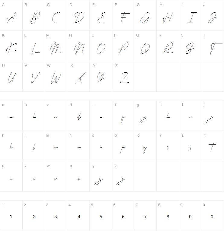 Signaturex字体