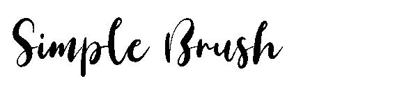 Simple Brush字体