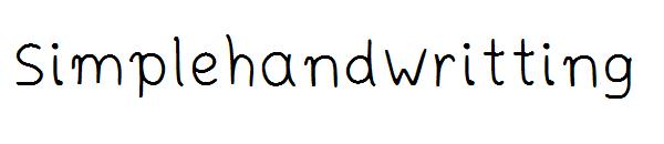 Simplehandwritting