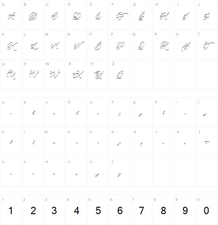 Simplicity Angela字体