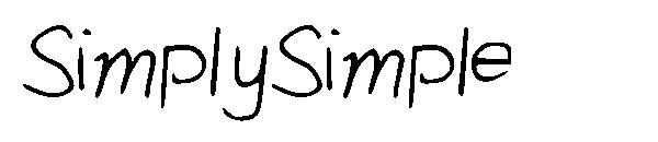 SimplySimple字体