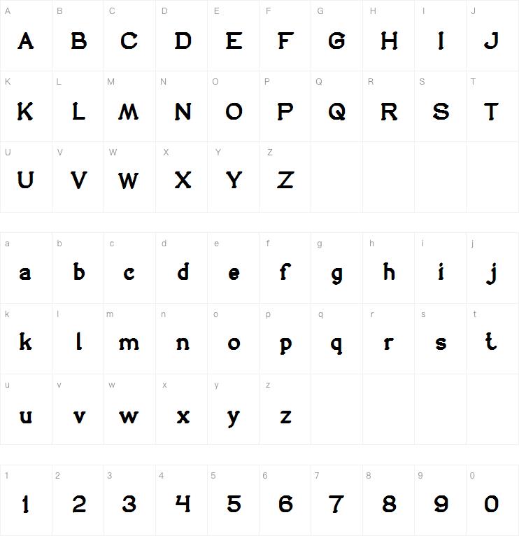 Sincere Heart字体