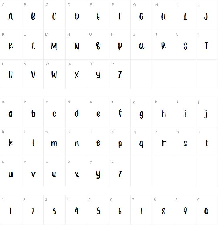 singway字体