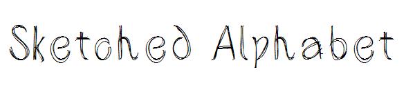 Sketched Alphabet字体