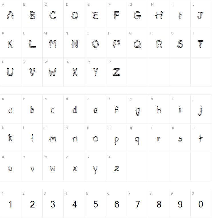 Sketch Logs字体