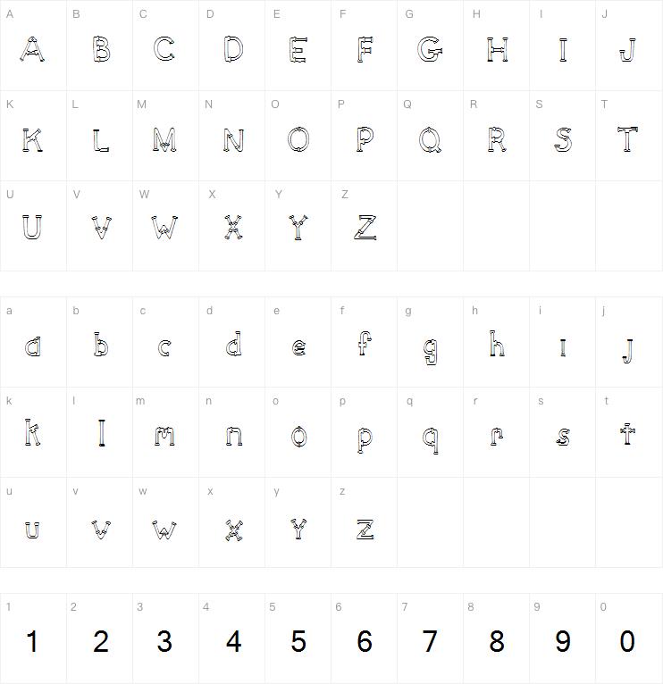 SketchPipes字体