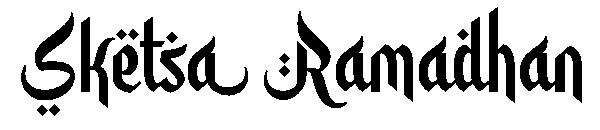 Sketsa Ramadhan