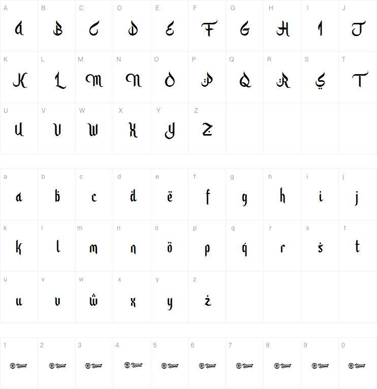 Sketsa Ramadhan字体