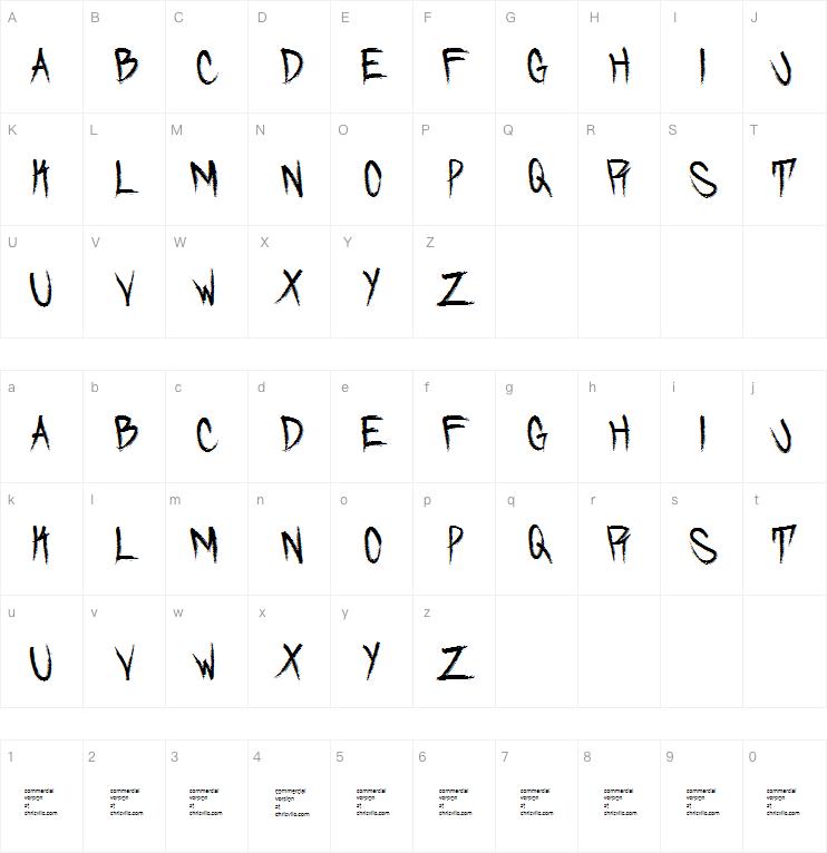 Skidmarked字体