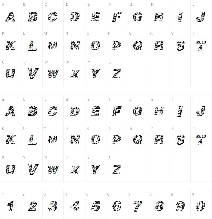 Skullvetica字体