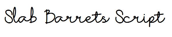 Slab Barrets Script