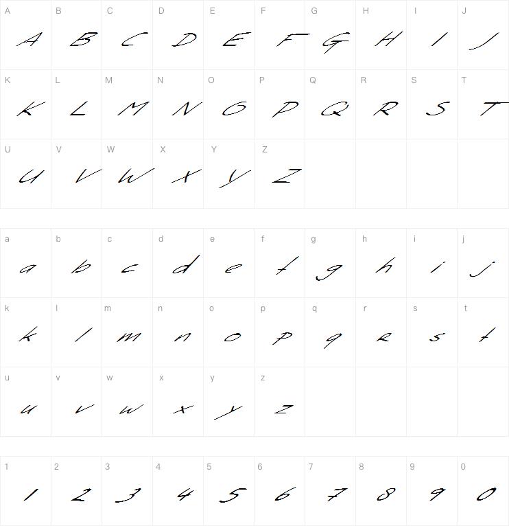 Sleight Of Hand字体