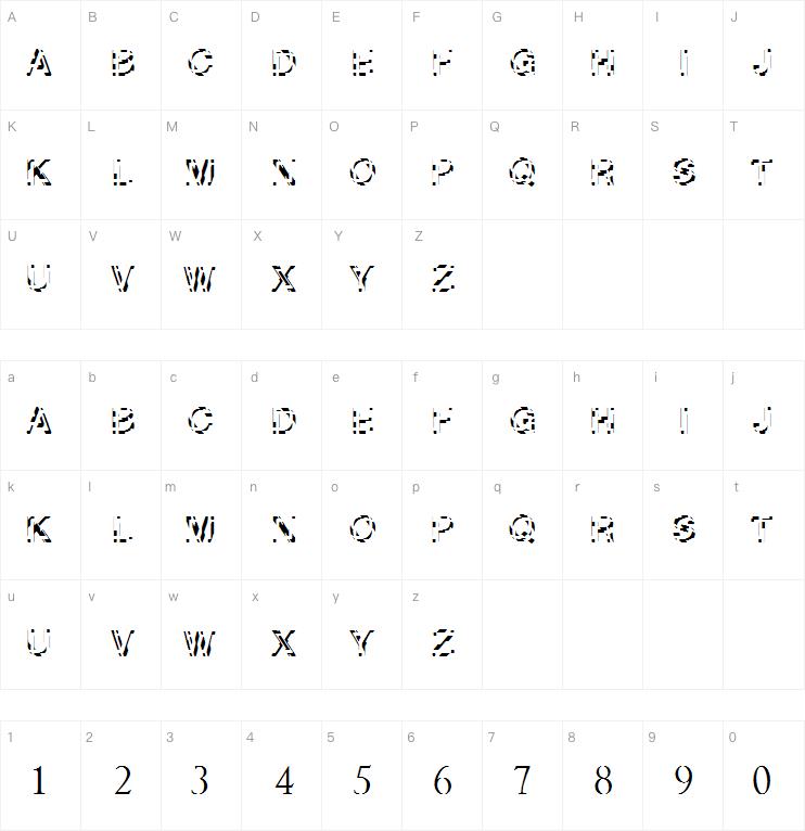 Sliced-Tech字体