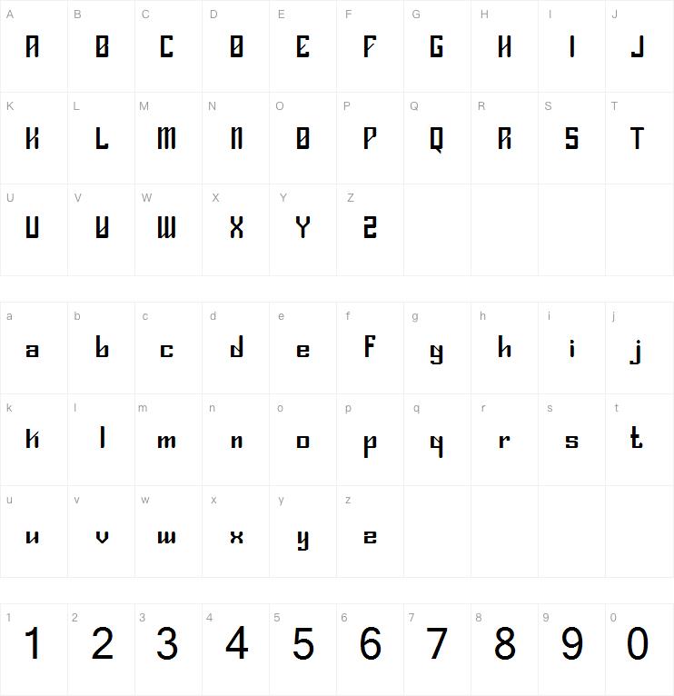 sliders字体
